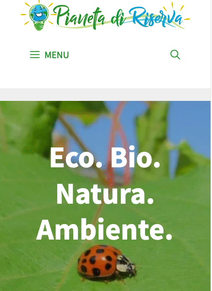 Sito web completo pianetadiriserva.it
