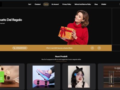 Negozio online - totalmente automatico - dropshipping - no fee mensile - settore tecnologiaa
